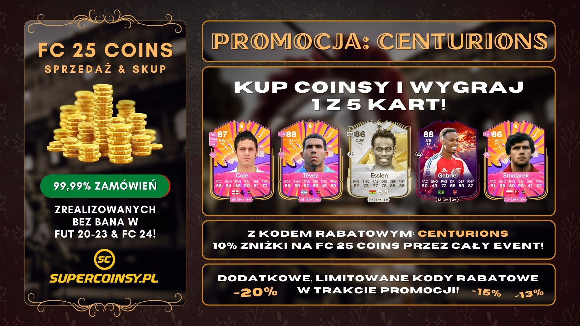 Promocja na FC 25 Coins: Centurions